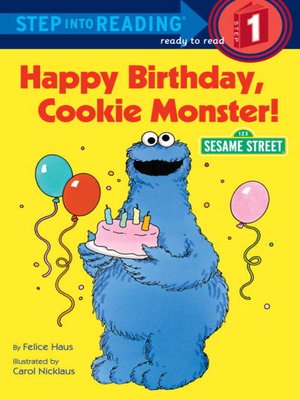 cover image of Happy Birthday, Cookie Monster
